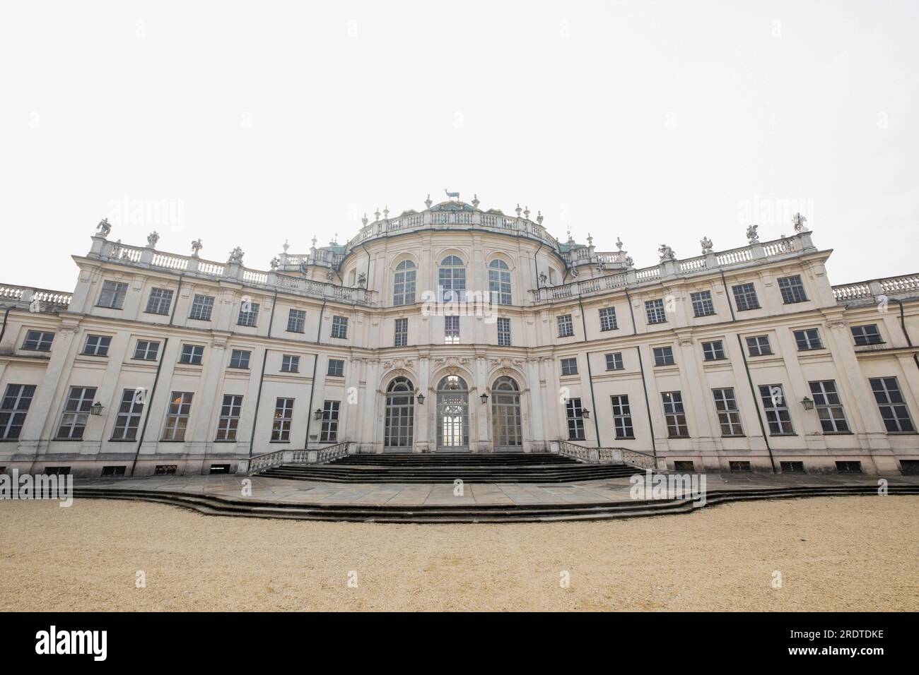 La Palazzina di caccia de Stupinigi.la résidence de chasse de la Maison Royale de Savoie. Piémont Italie Banque D'Images