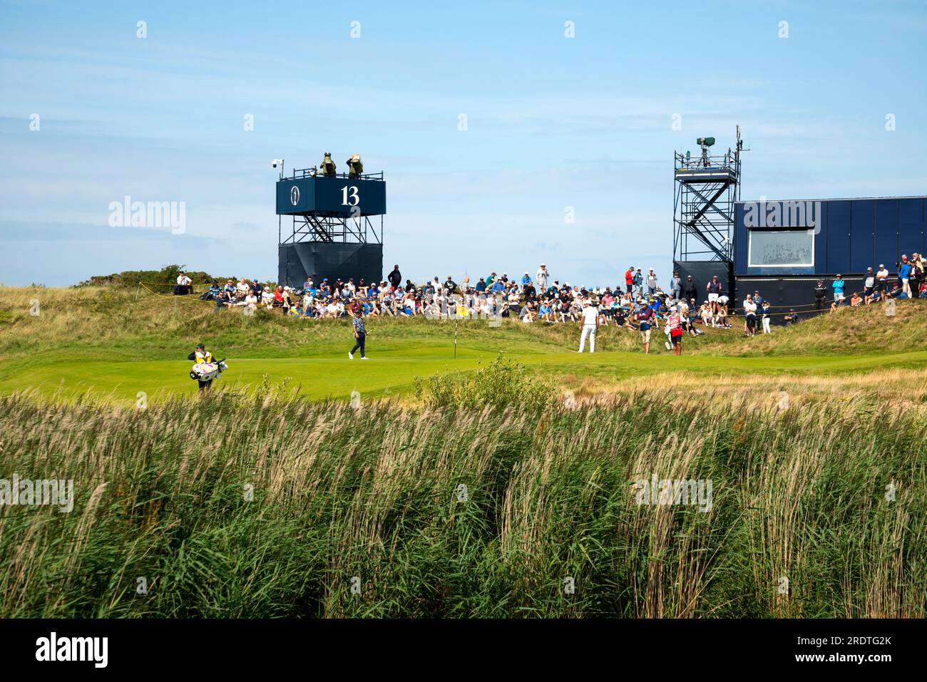 L'Open Golf Championship 2023, qui s'est tenu à Hoylake, au nord-ouest du Royaume-Uni Banque D'Images