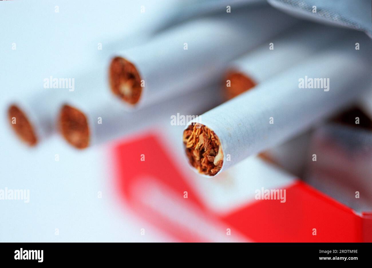 Cigarettes en paquets, fumer Banque D'Images