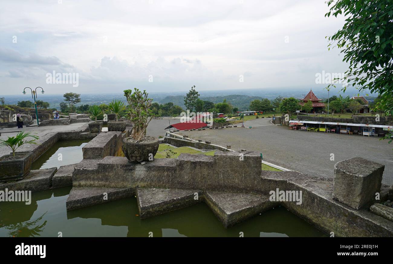 Tebing Brexi, destination touristique à Yogyakarta, Indonésie Banque D'Images