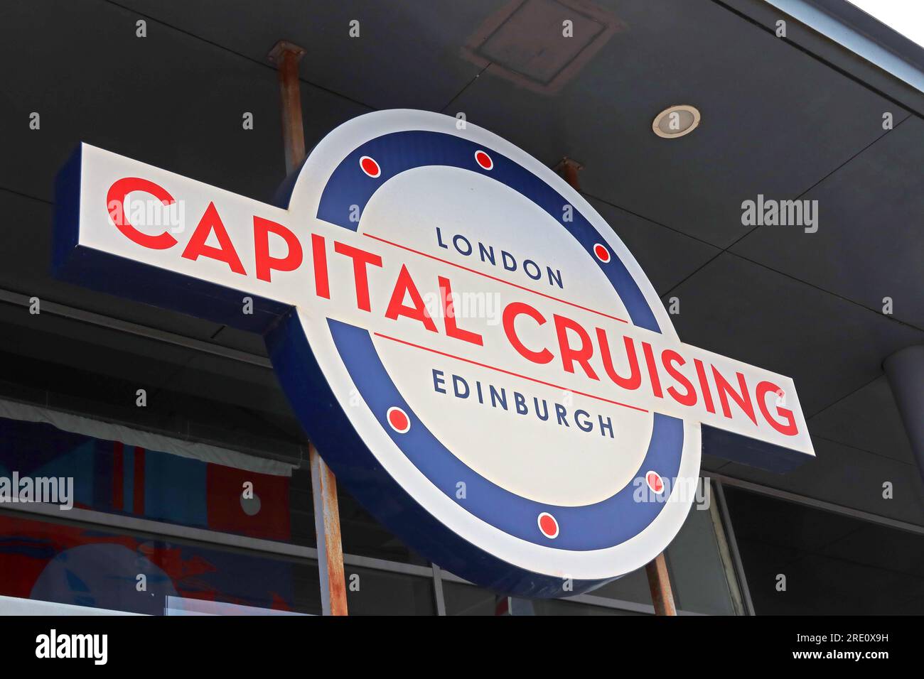 Port de Leith, Cruise Liner terminal, Forth ports, Capital Cruising - Édimbourg - Londres, Cruise Line terminal, 100 Ocean Dr, Leith, Édimbourg EH6 6JJ Banque D'Images