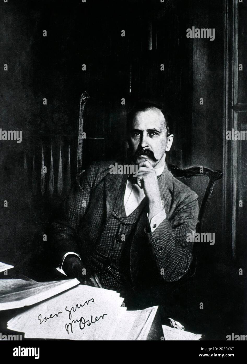 Sir William Osler (1849-1919) Banque D'Images