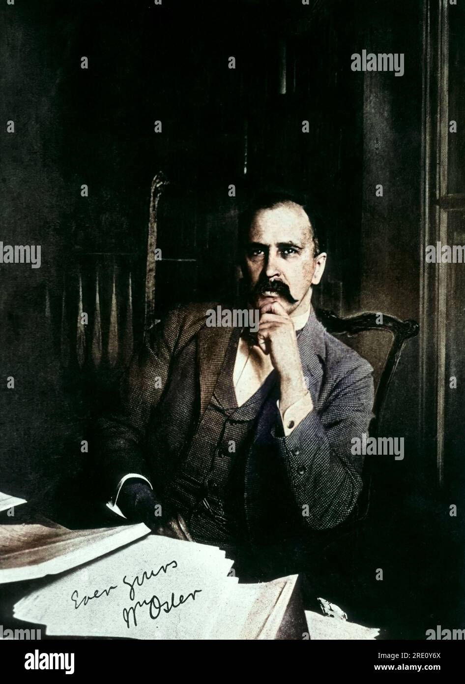 Sir William Osler (1849-1919) Banque D'Images