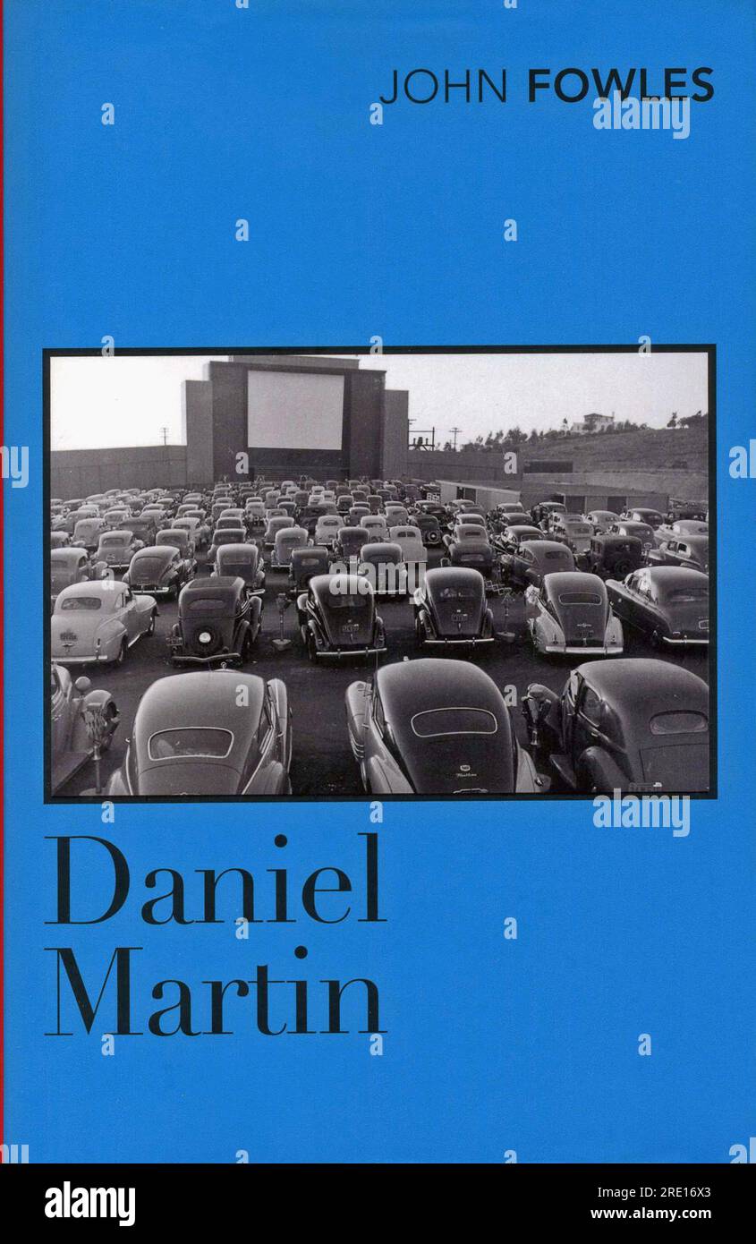 Couverture de livre. 'Daniel Martin' de John Fowles. Banque D'Images