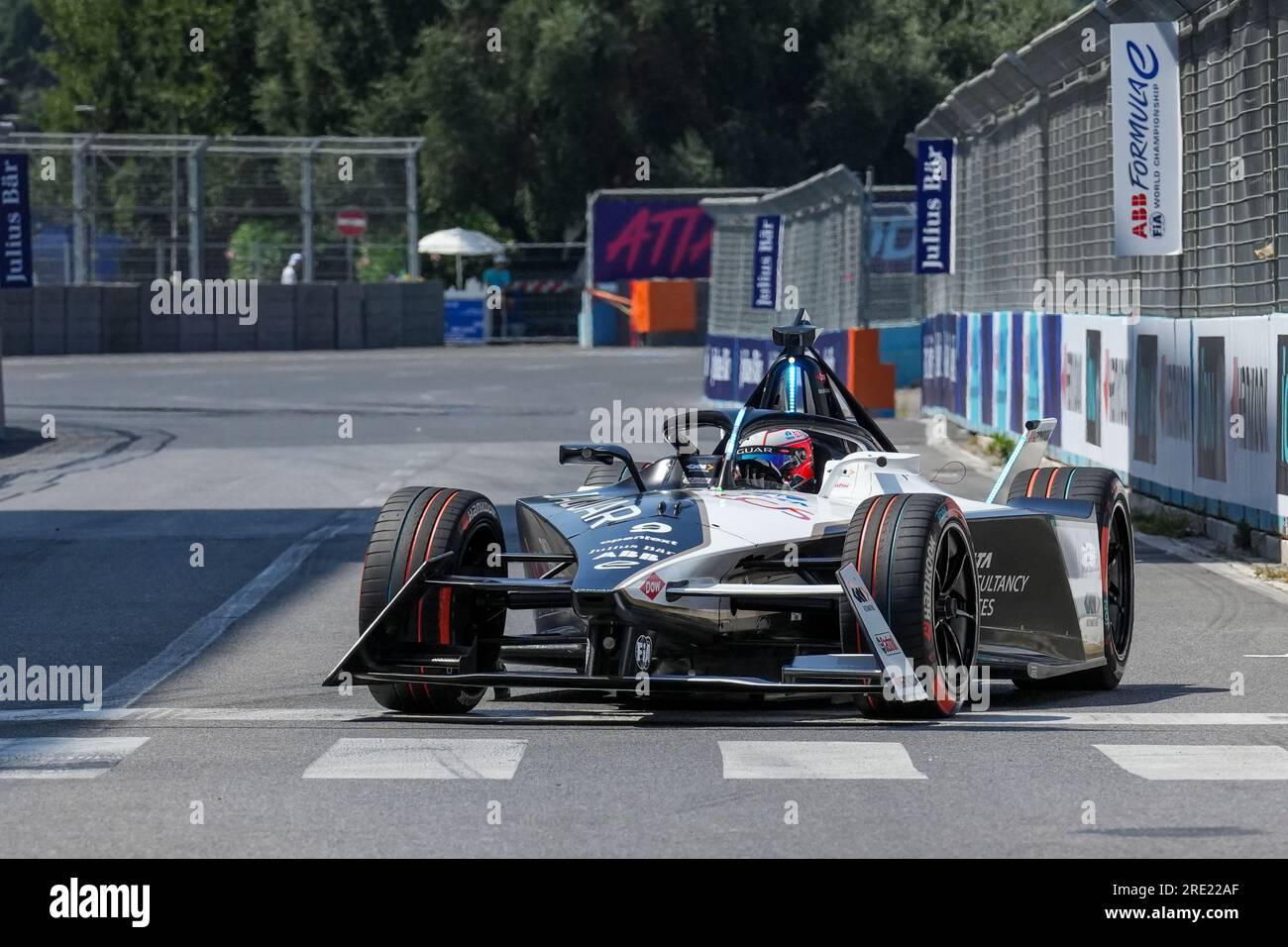 Mitch Evans lors des qualifications pour la course Round 13 de l'E-Prix de Rome dans le cadre du Championnat du monde ABB FIA Formula E-Prix 2023 - Hankook Rome. Banque D'Images