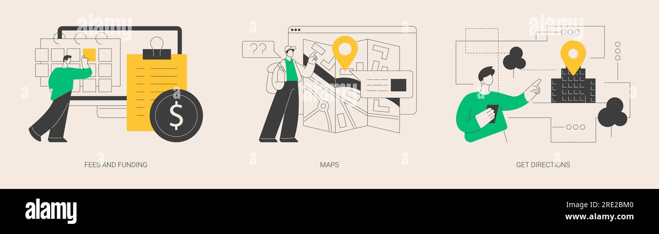 Informations sur la page de l'entreprise - illustrations vectorielles abstraites. Illustration de Vecteur