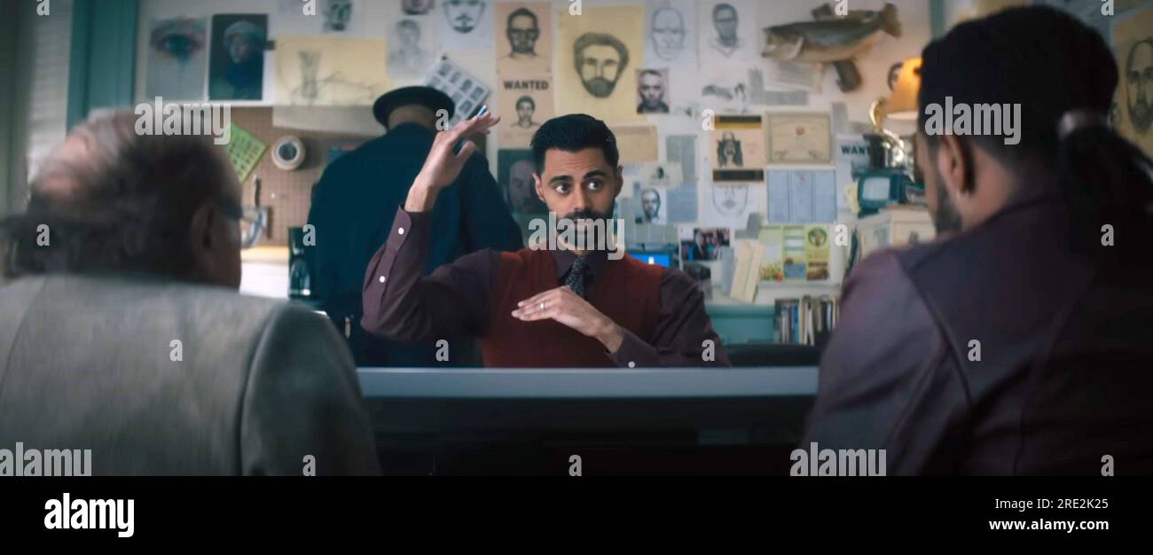 MANSION HANTÉE, de gauche à droite : Danny DeVito, Hasan Minhaj ...