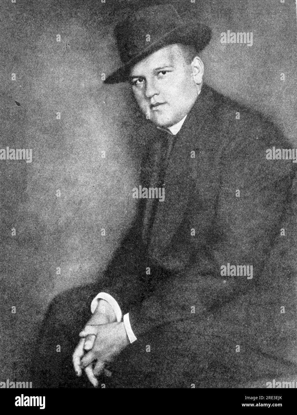 Wildgans, Anton, 17.4.1881 - 3,5.1932, auteur / écrivain autrichien, années 1920, INFORMATIONS-AUTORISATION-DROITS-SUPPLÉMENTAIRES-NON-DISPONIBLES Banque D'Images
