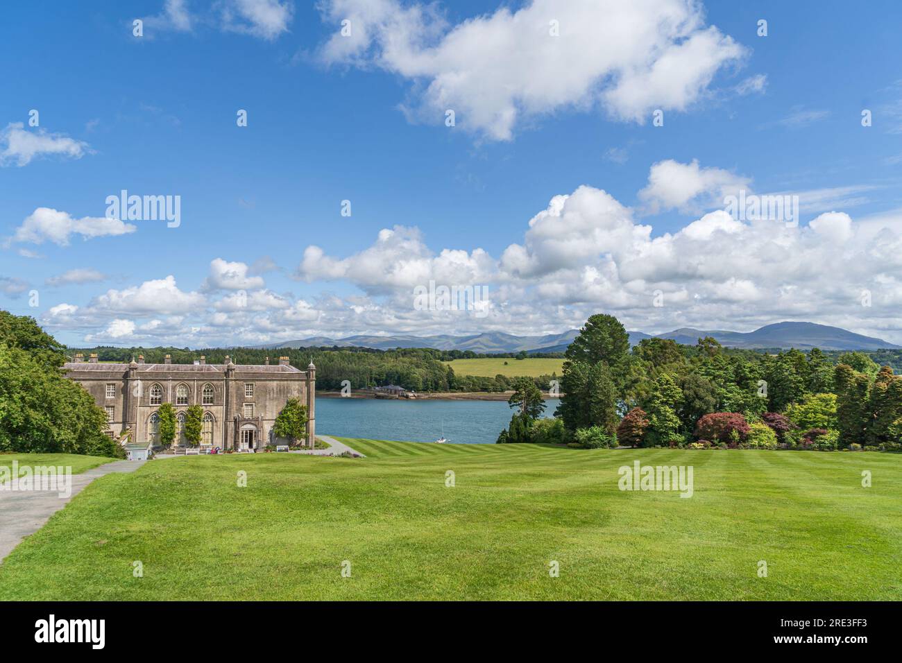 PLAS Newydd Country House and Gardens Banque D'Images