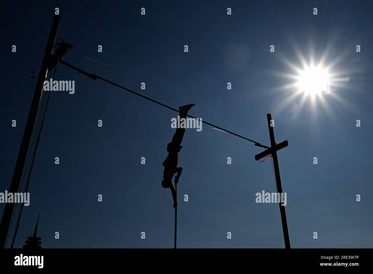 Les finales, Championnat d'Allemagne, coffre-fort masculin à la Promenade Rhein Shore Düsseldorf ; coffre-fort en général. Banque D'Images