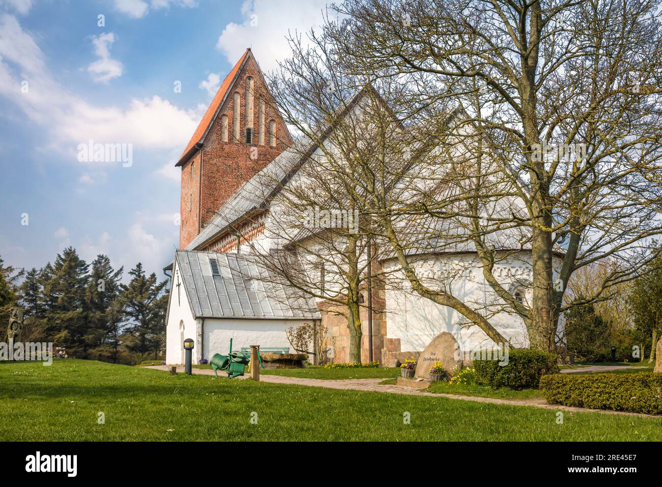 Géographie / voyage, Allemagne, Schleswig-Holstein, Keitum, église St. Severin à Keitum, Sylt, INFORMATIONS-AUTORISATION-DROITS-SUPPLÉMENTAIRES-NON-DISPONIBLES Banque D'Images