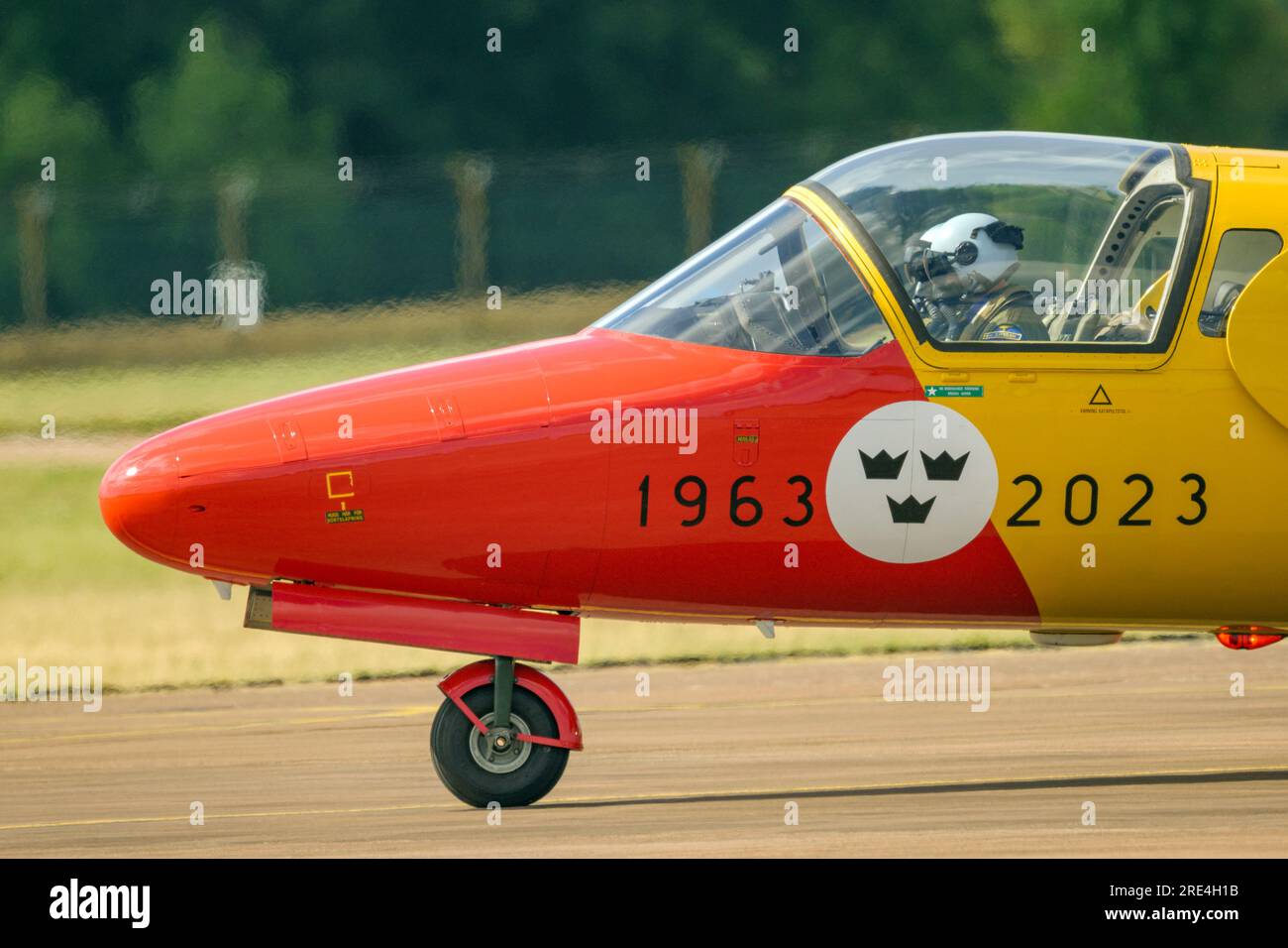 Armée de l'air suédoise, SAAB 105 au Royal International Air Tattoo 2023 Banque D'Images