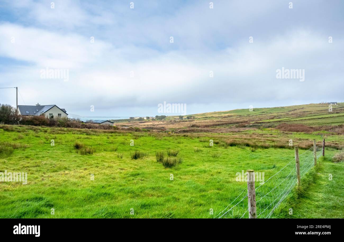 Impression autour de la péninsule de Dingle en Irlande Banque D'Images