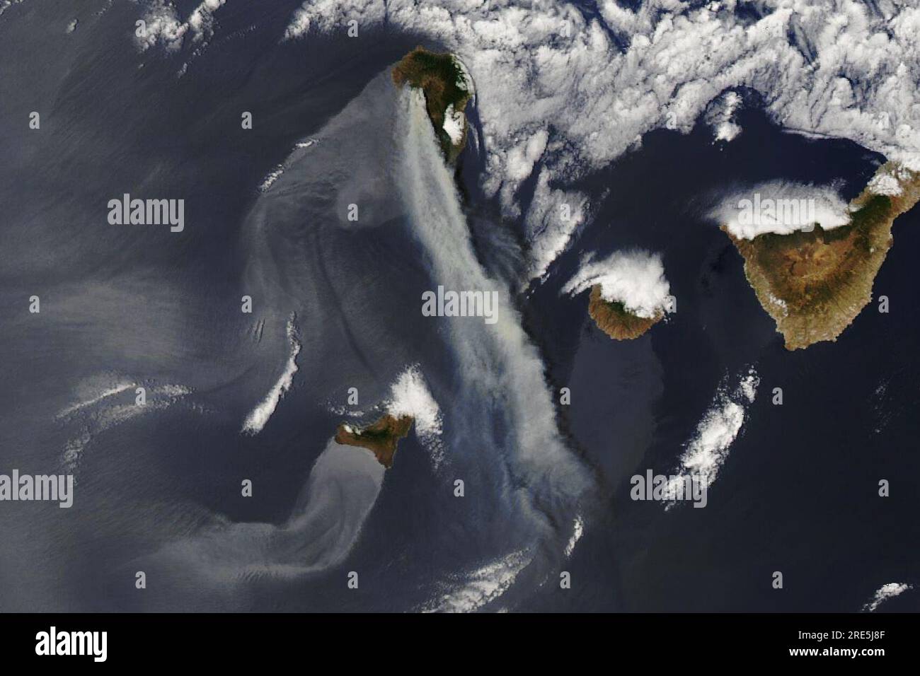 15 juillet 2023 - la Palma, Îles Canaries - aux premières heures du 15  juillet 2023, un feu de forêt s'est déclaré sur la Palma, la plus au  nord-ouest des Îles Canaries.