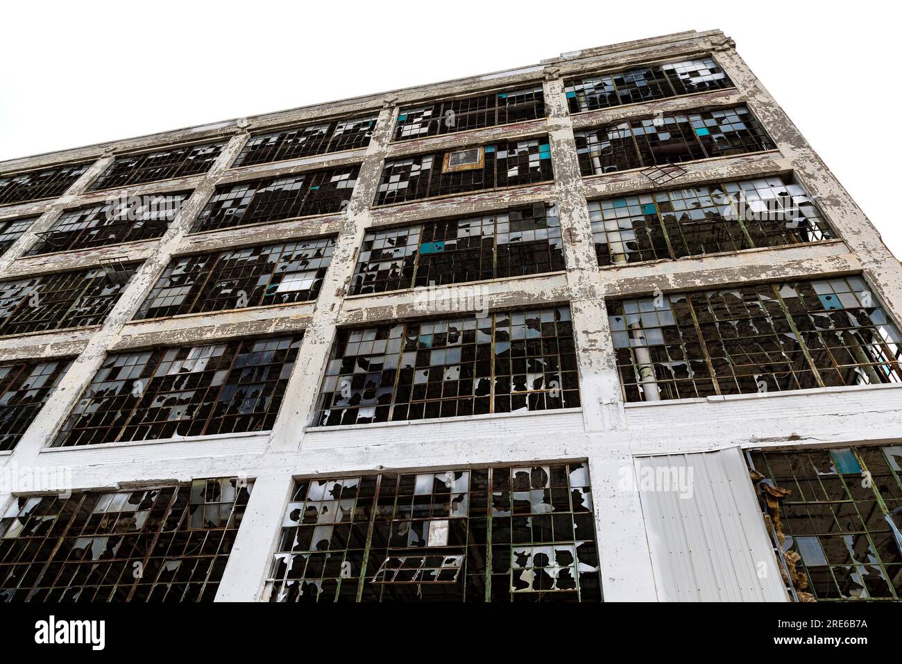 L'usine abandonnée Fisher Body n° 21 à Detroit, Michigan, États-Unis, Banque D'Images