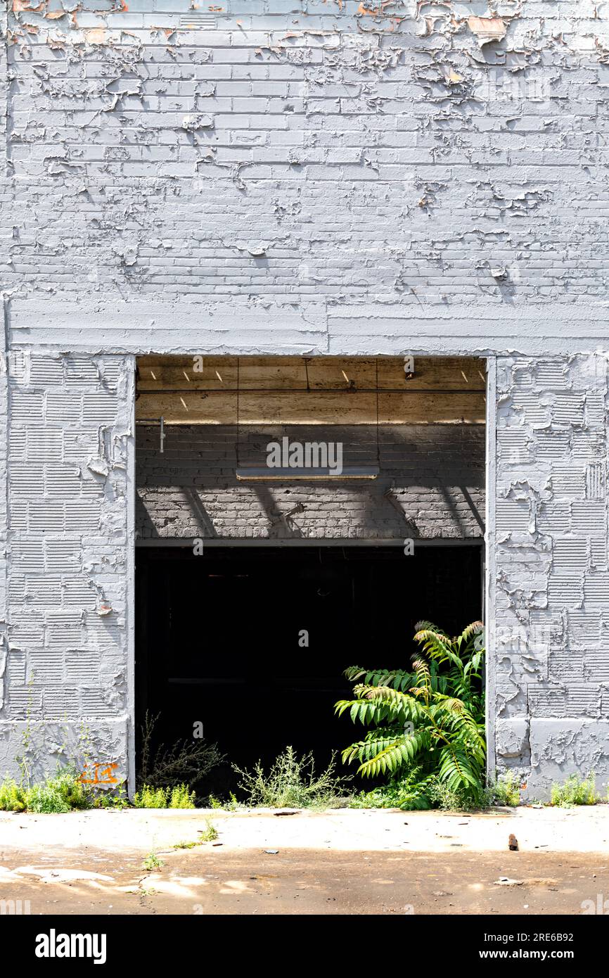 L'usine abandonnée Fisher Body n° 21 à Detroit, Michigan, États-Unis, Banque D'Images