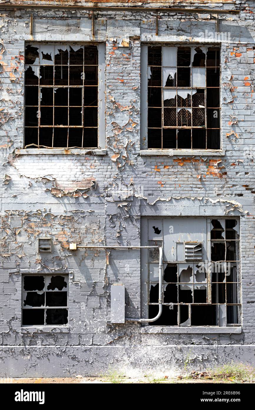L'usine abandonnée Fisher Body n° 21 à Detroit, Michigan, États-Unis, Banque D'Images