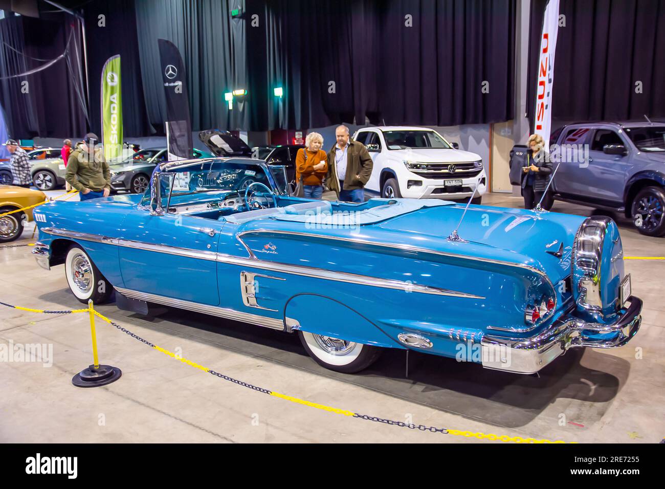 Impala 1958 de Chevrolet livrable. Banque D'Images