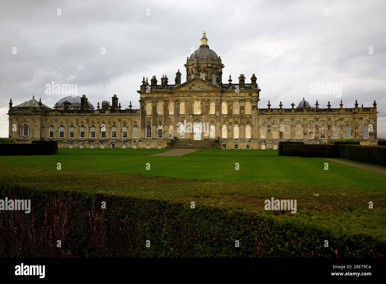 Photographie couleur de Castle Howard, York, North Yorkshire, Angleterre, Royaume-Uni, 2022. Banque D'Images