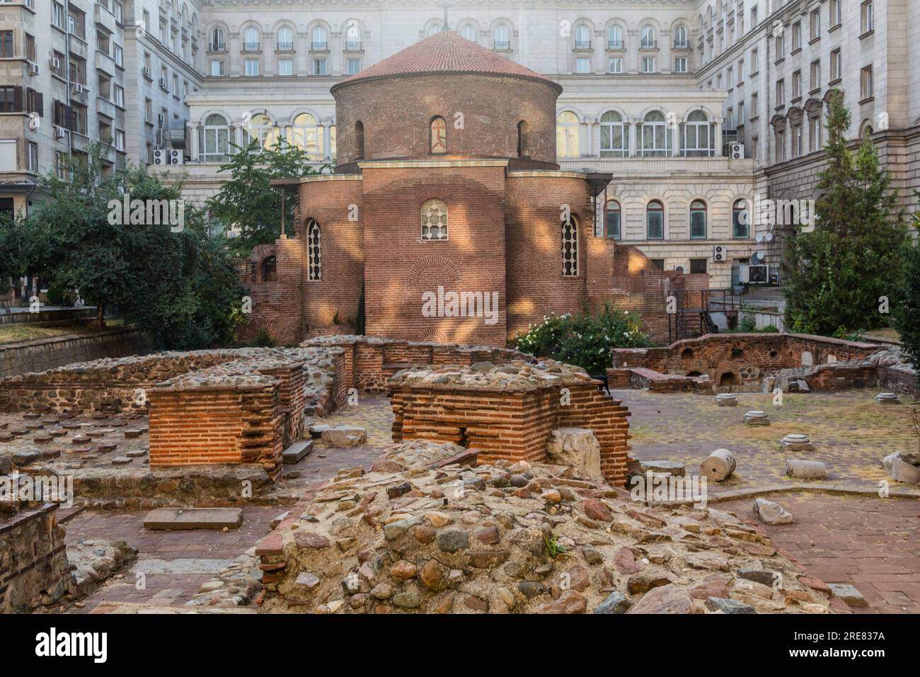 Church St. George Rotunda à Sofia, Bulgarie Banque D'Images