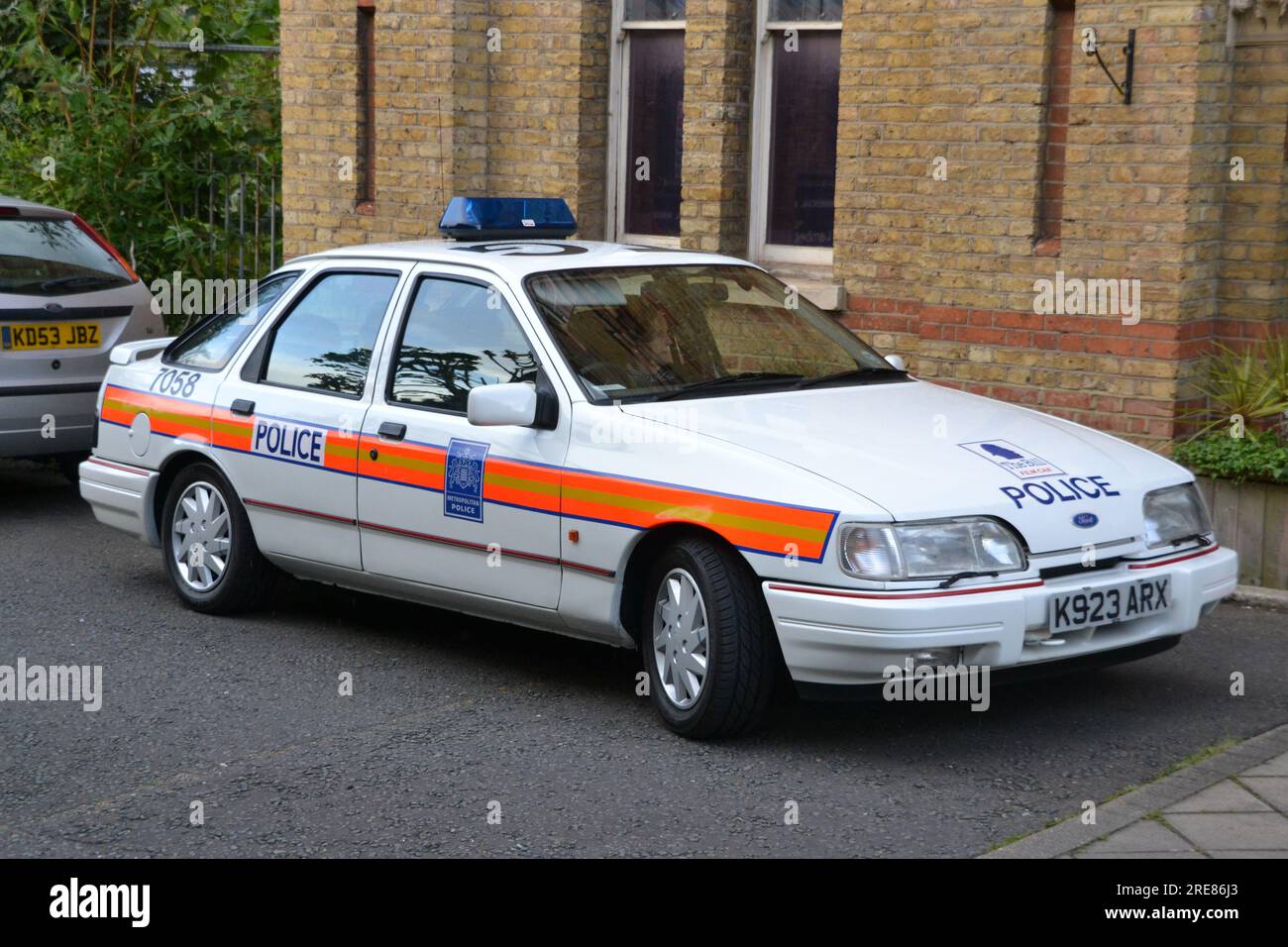 ARX Sierra One car de la série télévisée Bill au Bill Reunion 1 organisé par Misty Moon Events au Cinema Museum, Londres - septembre 2017. Banque D'Images