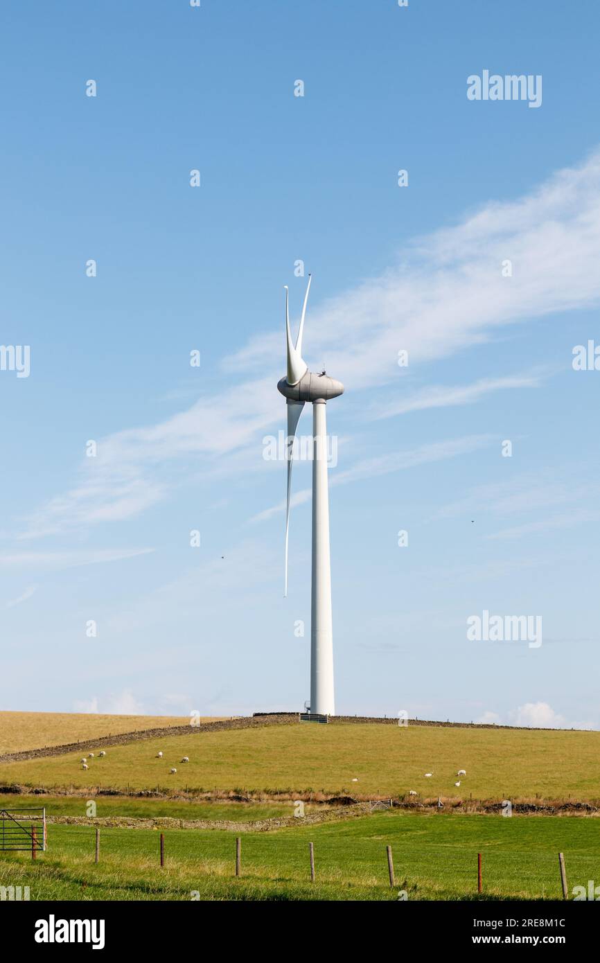 Éoliennes à Royd Moor Banque D'Images