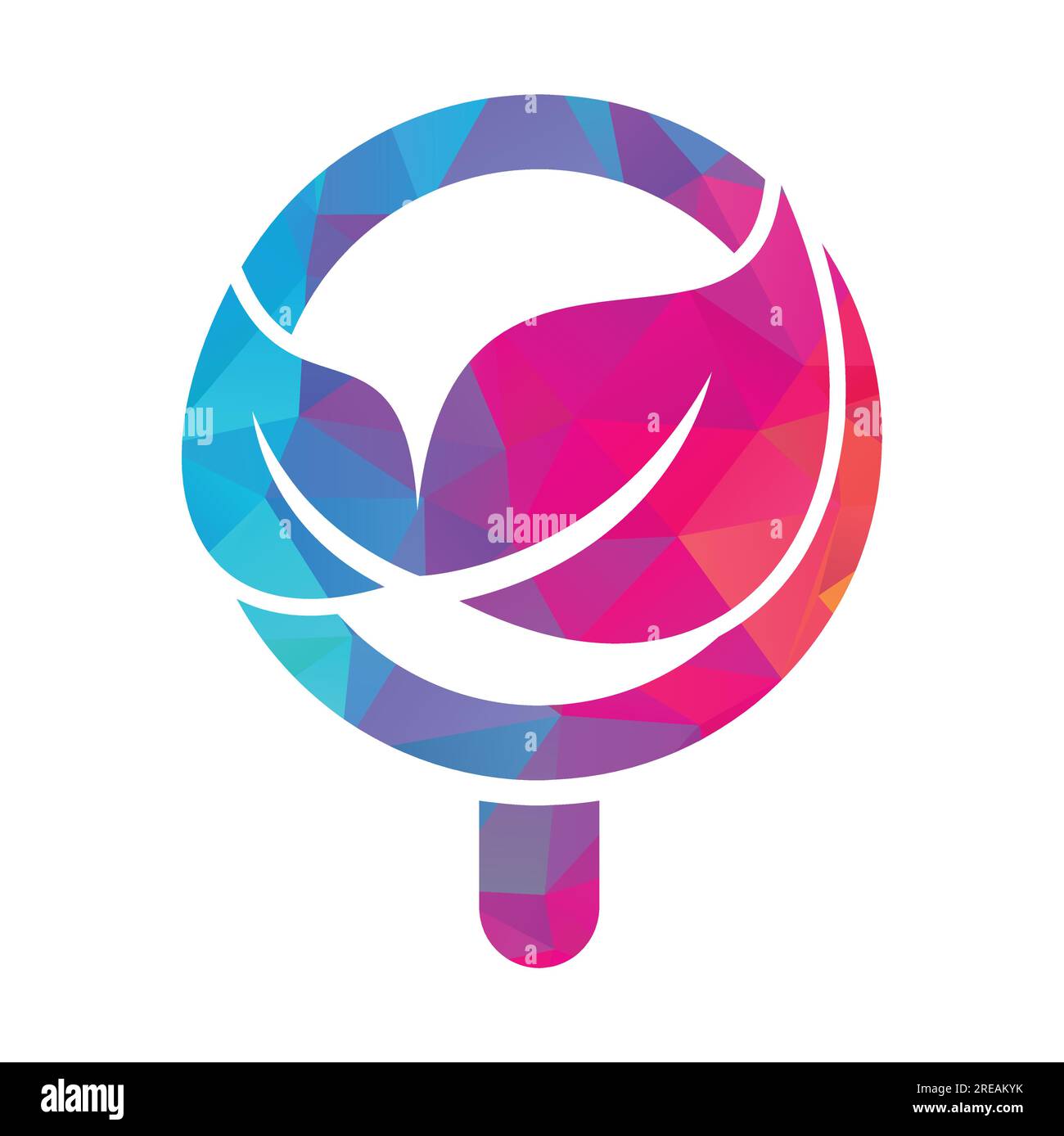 Modèle de logo vectoriel de concept de forme d'ampoule de recherche de feuille. Le logo nature Finder conçoit un vecteur de concept, le logo Leaf Finder Illustration de Vecteur