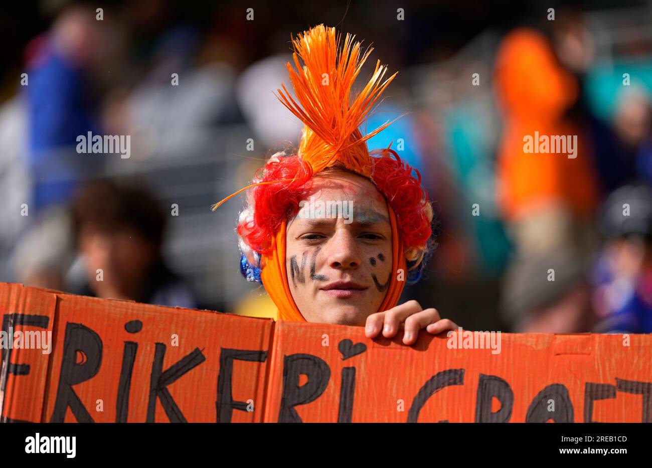 Sky Stadium, Wellington, Nouvelle-Zélande. 27 juillet 2023. États-Unis vs pays-Bas, au Sky Stadium, Wellington, Nouvelle-Zélande. Kim Price/CSM (image de crédit : © Kim Price/Cal Sport Media). Crédit : csm/Alamy Live News Banque D'Images