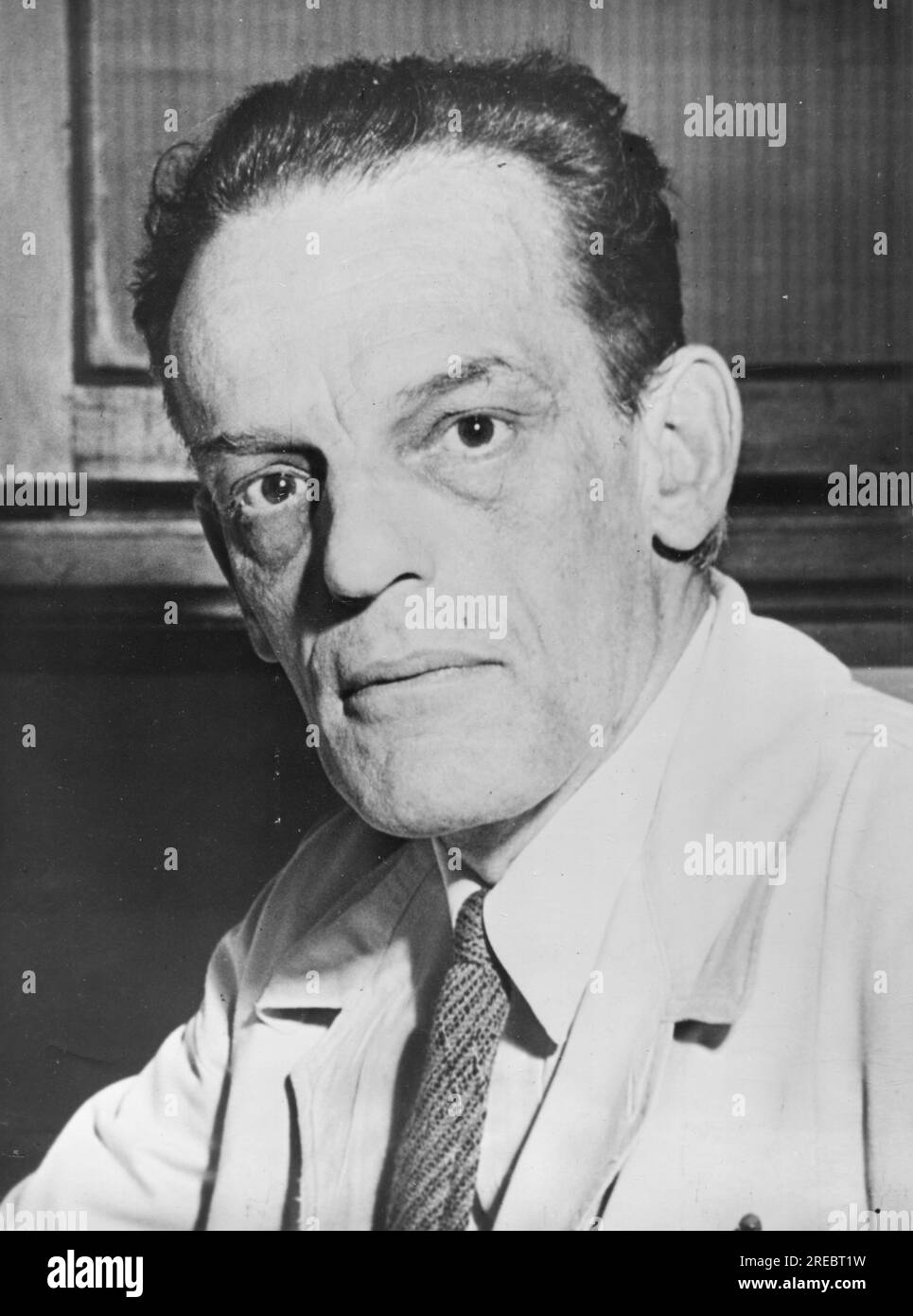 Theiler, Max, 30.1.1899 - 11.8,1972, bactériologiste américain, 27.10.1951, INFORMATIONS-AUTORISATION-DROITS-SUPPLÉMENTAIRES-NON-DISPONIBLES Banque D'Images