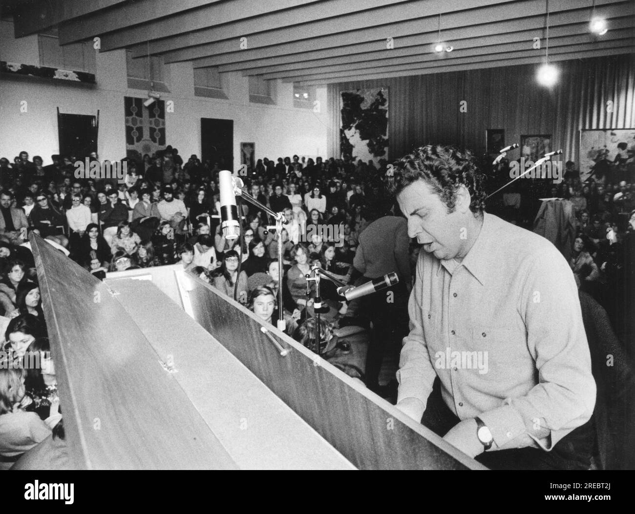 Theodorakis, Mikis, 29.7.1925 - 2,9.2021, compositeur et homme politique grec, concert à Stockholm, INFORMATION-AUTORISATION-DROITS-SUPPLÉMENTAIRES-NON-DISPONIBLE Banque D'Images