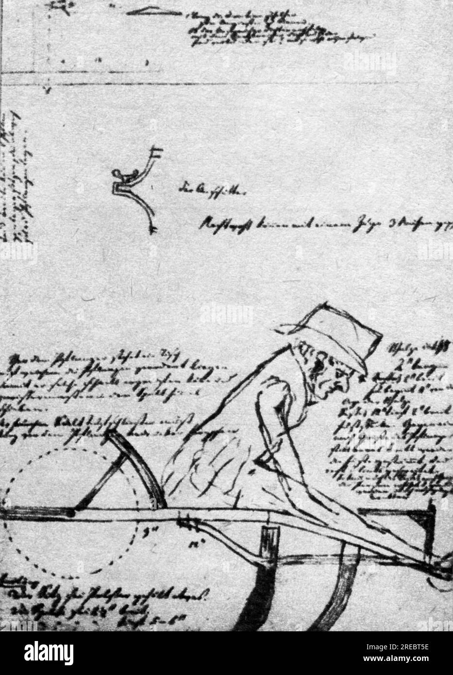 Thaer, Albrecht Daniel, 14.5.1752 - 26.10.1828, médecin et agriculteur allemand, INFORMATIONS-AUTORISATION-DROITS-SUPPLÉMENTAIRES-NON-DISPONIBLES Banque D'Images