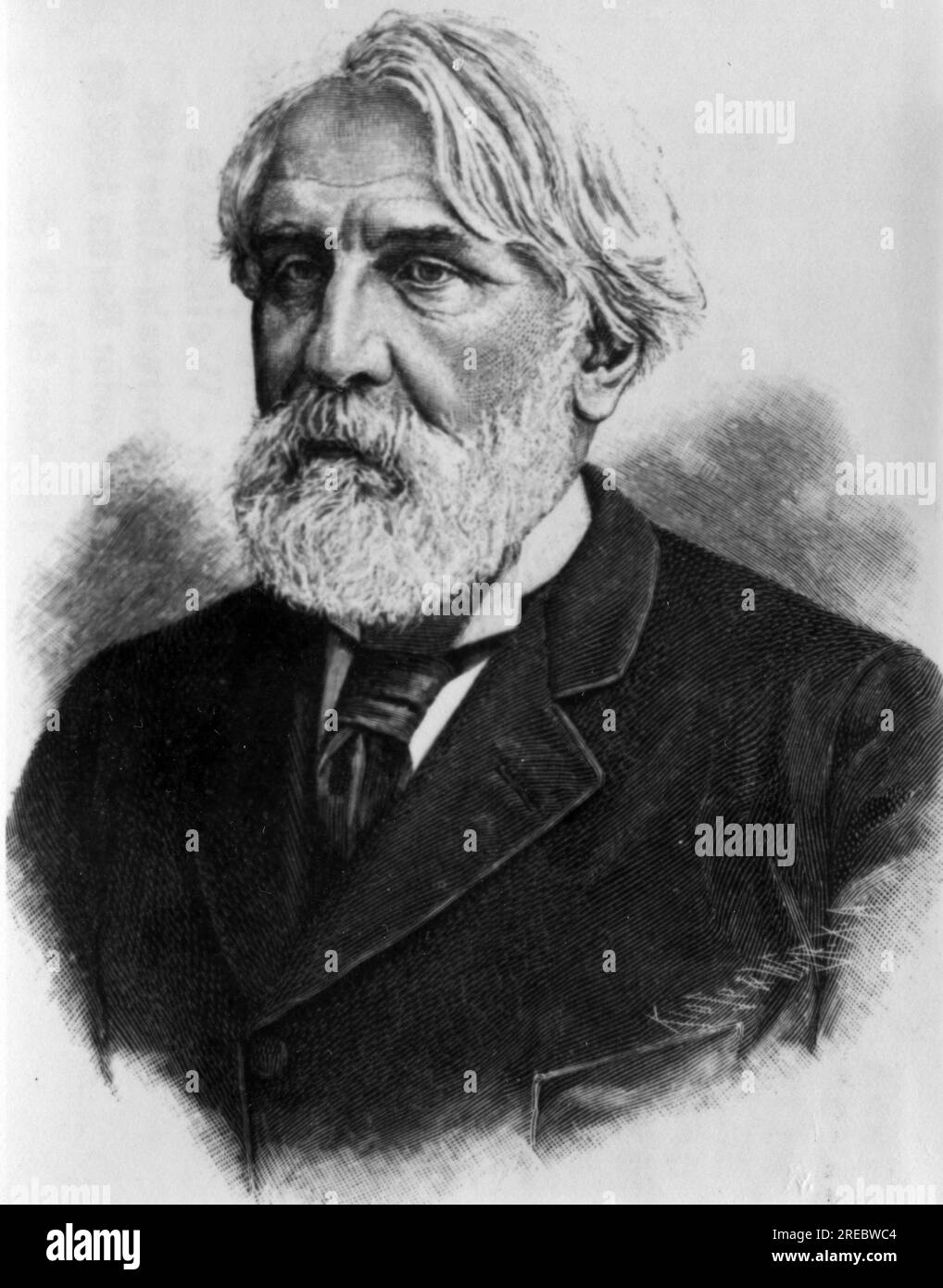 Turgenev, Ivan Sergeïevitch, 9.11.1818 - 3,9.1883, écrivain russe, circa 1875, INFORMATIONS-AUTORISATION-DROITS-SUPPLÉMENTAIRES-NON-DISPONIBLES Banque D'Images