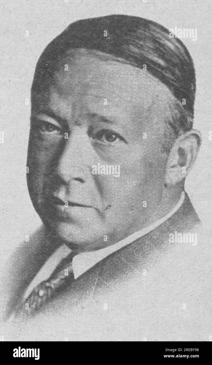 Wassmann, Hans, 1.1.1873 - 5,4.1932, acteur allemand, années 1920, INFORMATIONS-AUTORISATION-DROITS-SUPPLÉMENTAIRES-NON-DISPONIBLES Banque D'Images