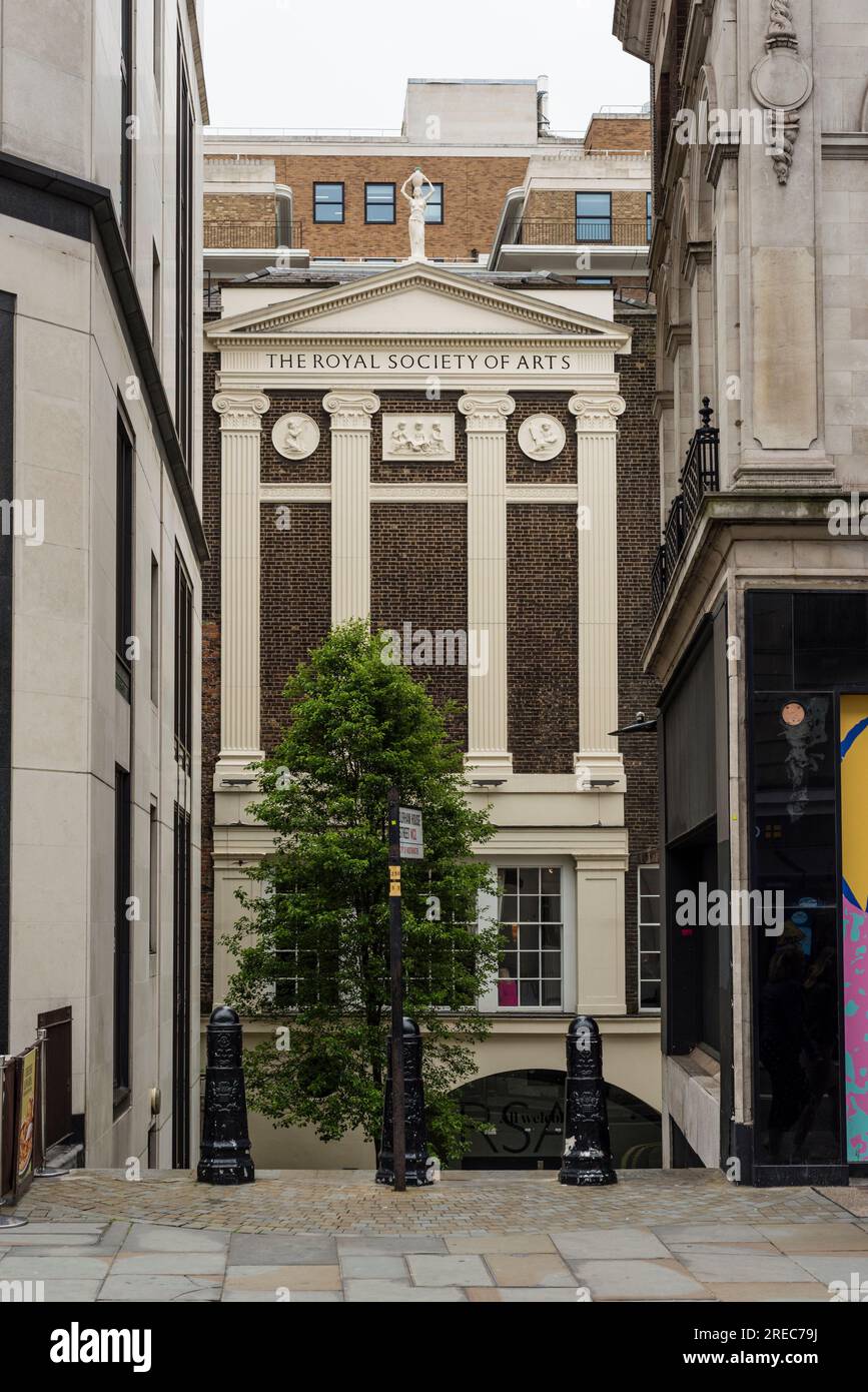Royal Society of Arts, Londres, Royaume-Uni Banque D'Images