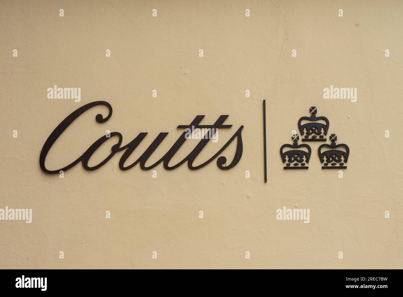 Coutts Private Bank and Wealth Manager, Londres, Royaume-Uni Banque D'Images