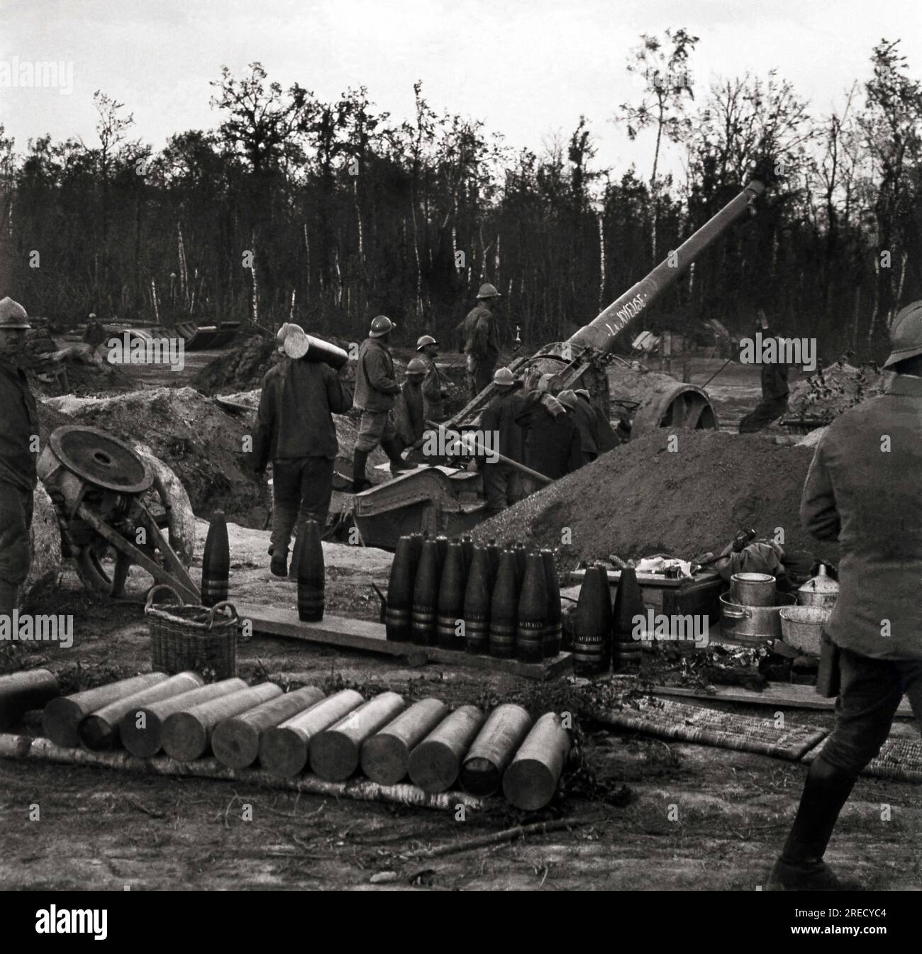 Artillerie seconde guerre mondiale Banque de photographies et d’images