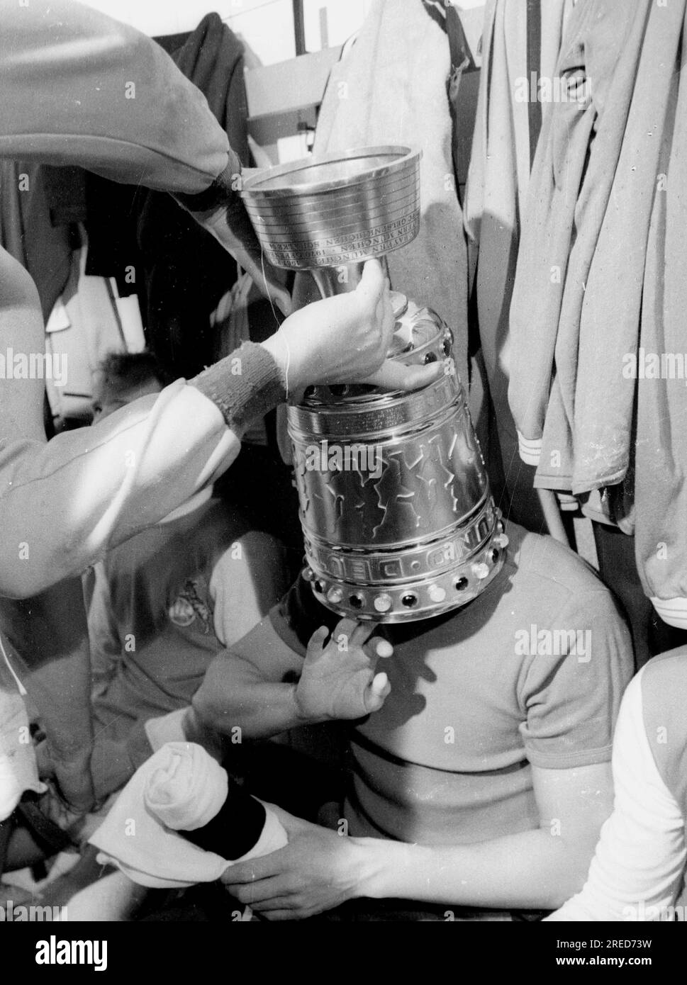 Finale de la coupe DFB 1973 : Borussia Mönchengladbach - 1. FC Köln 2:1 / [traduction automatique] Banque D'Images