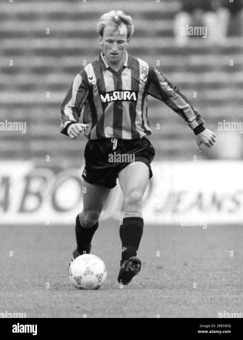 Andreas Brehme (Inter Milan) en action. REC. 15.08.1990 (estimation). [traduction automatique] Banque D'Images