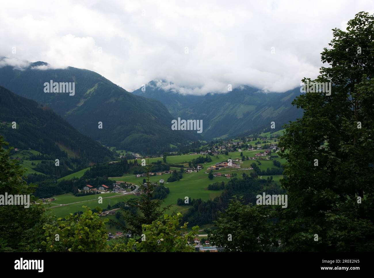 Détail de la région de Dachstein dans les Alpes , Autriche Banque D'Images