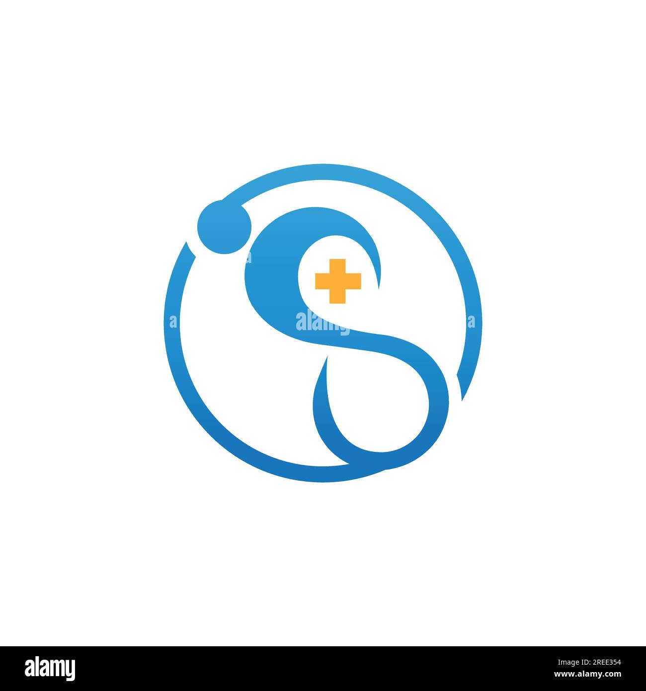 Abstract People body Health logo design design design design d'icône de symbole moderne. Image vectorielle de conception de logo médical Infinity Illustration de Vecteur
