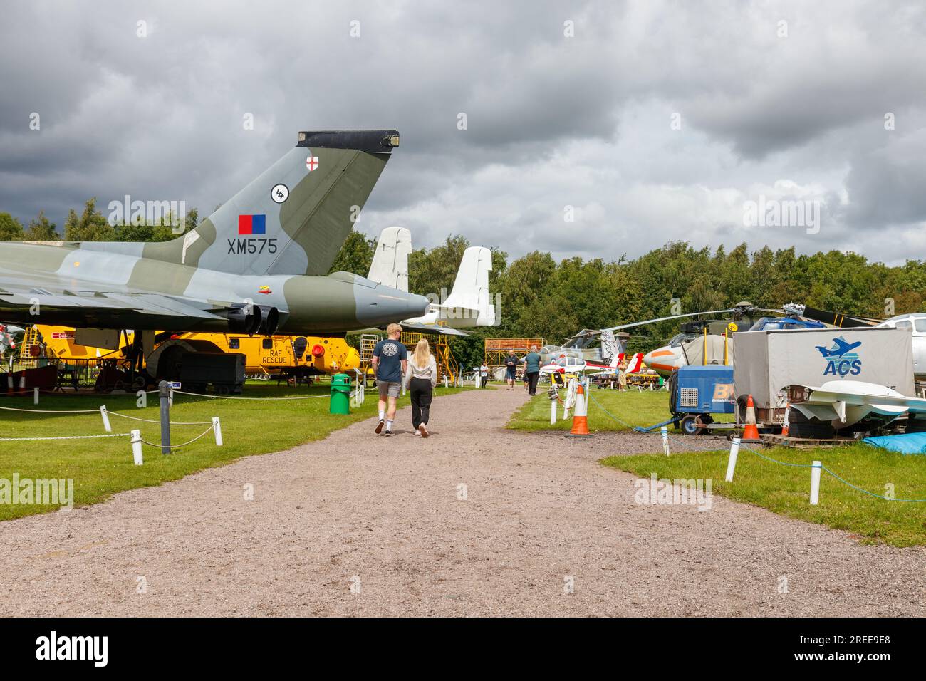 East Midlands Aeropark, Castle Donington Banque D'Images