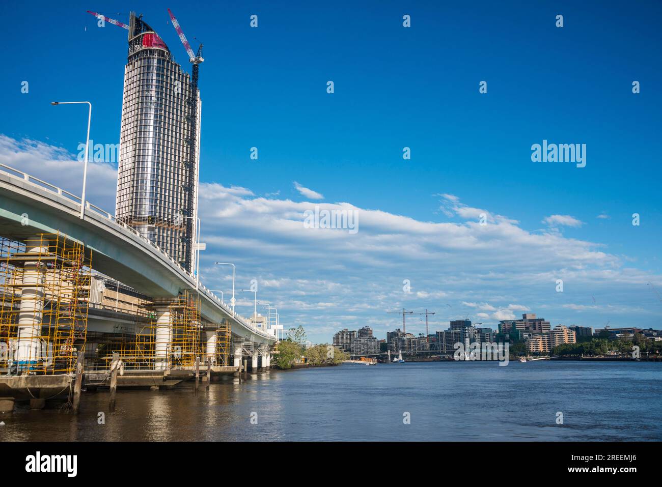 Le quartier central des affaires de Brisbane, Queensland, Australie Banque D'Images