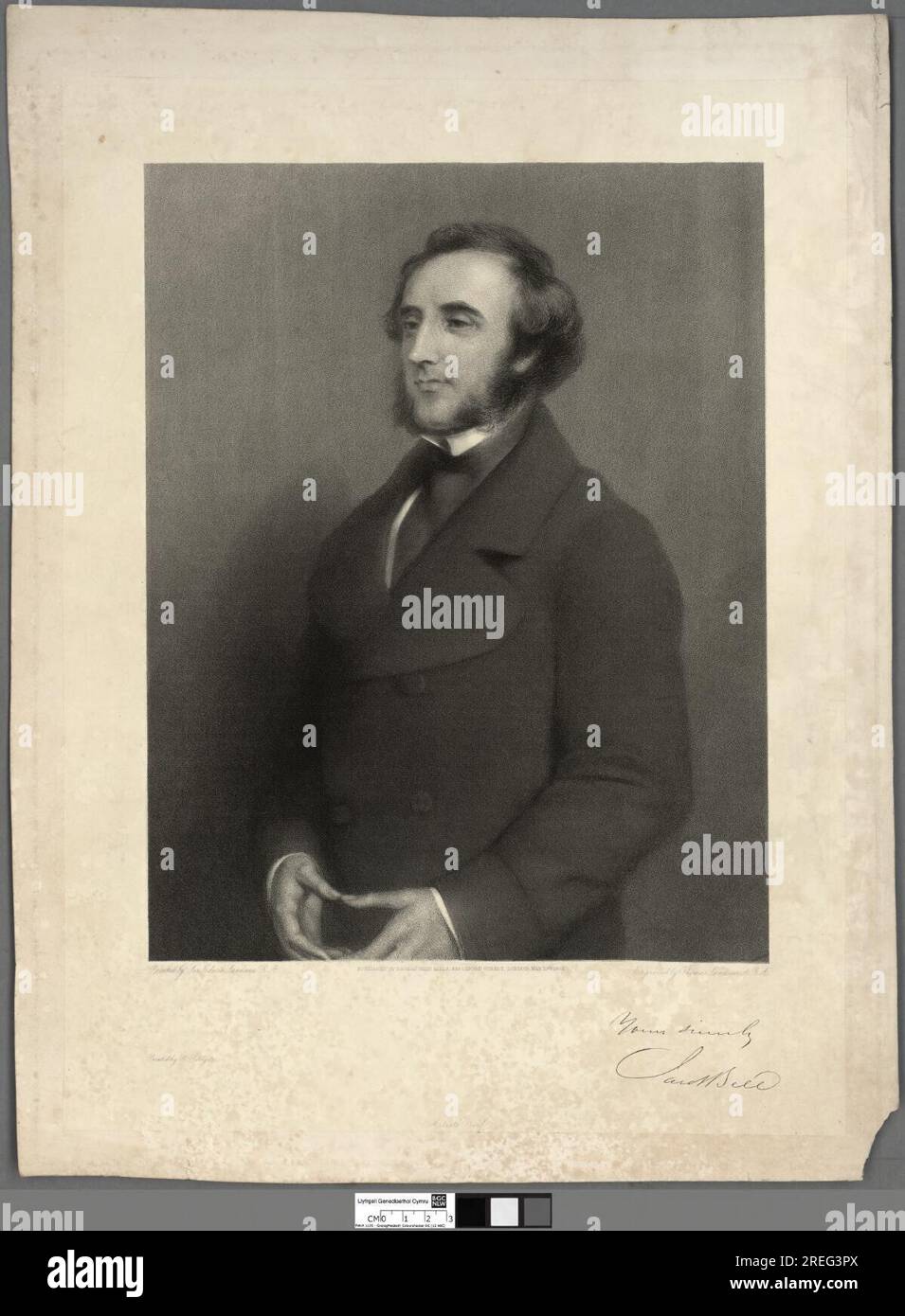 Jacob Bell 1869 de Thomas Landseer Banque D'Images