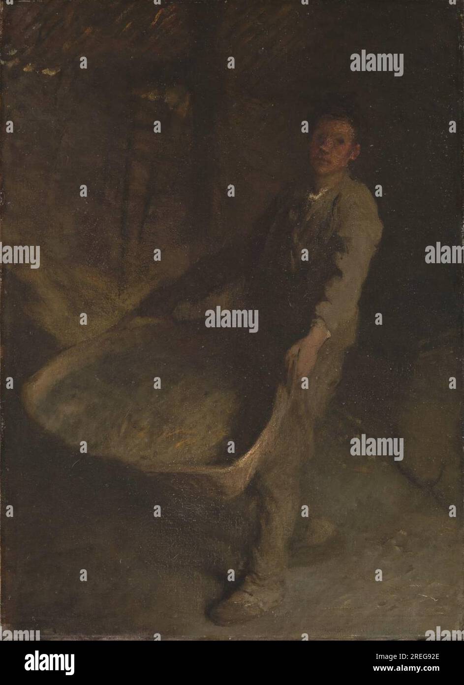 The Farmer’s Boy 1895 de George Clausen Banque D'Images