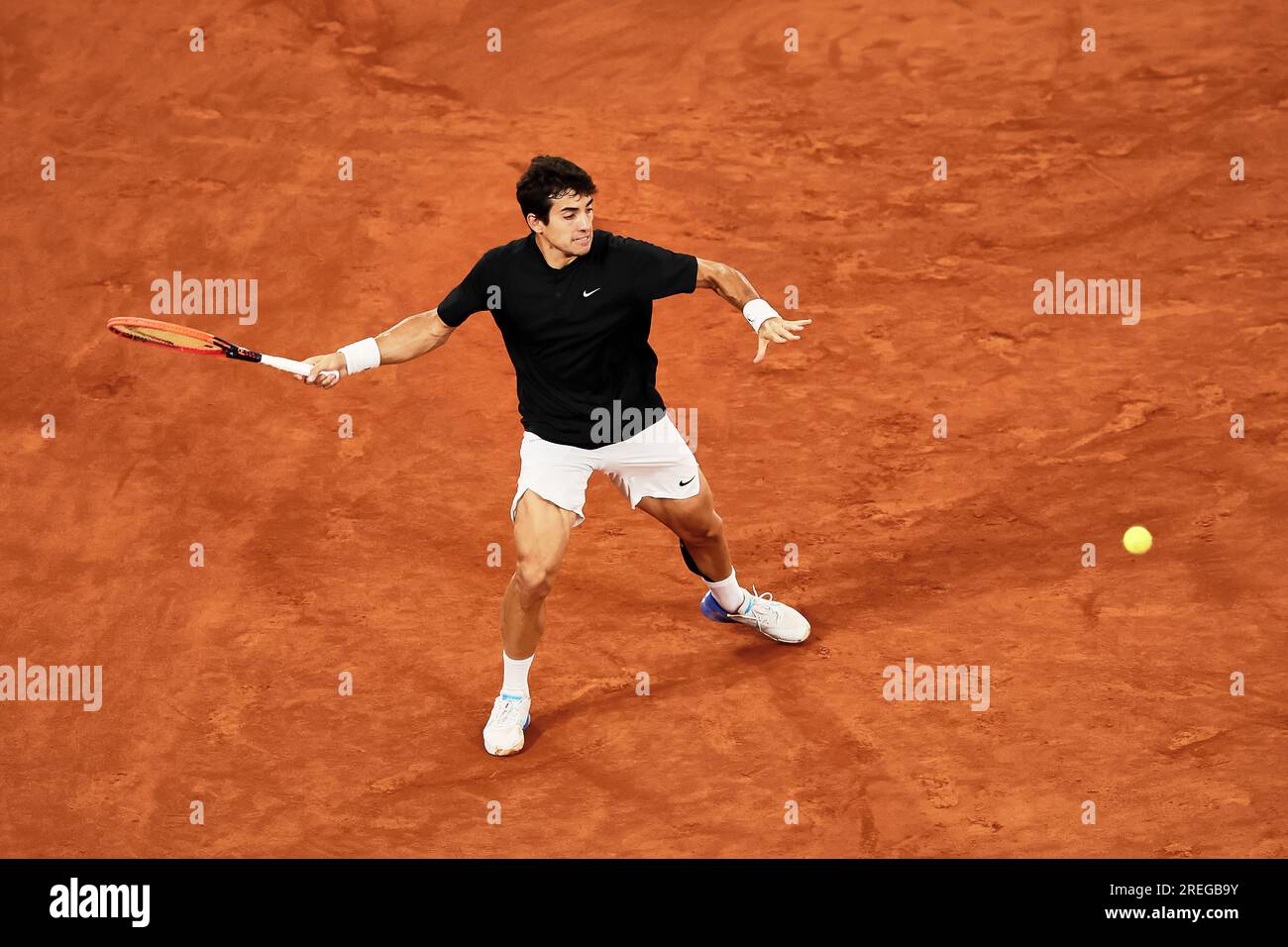 Hambourg, Hambourg, Allemagne. 27 juillet 2023. CRISTIAN GARIN (CHI) - HAMBURG EUROPEAN OPEN - Hamburg - Homme tennis, ATP500, 27.7,2023, Hamburg (tennis am Rothenbaum), Germany, Foto : Mathias Schulz (image de crédit : © Mathias Schulz/ZUMA Press Wire) À USAGE ÉDITORIAL UNIQUEMENT! Non destiné à UN USAGE commercial ! Banque D'Images