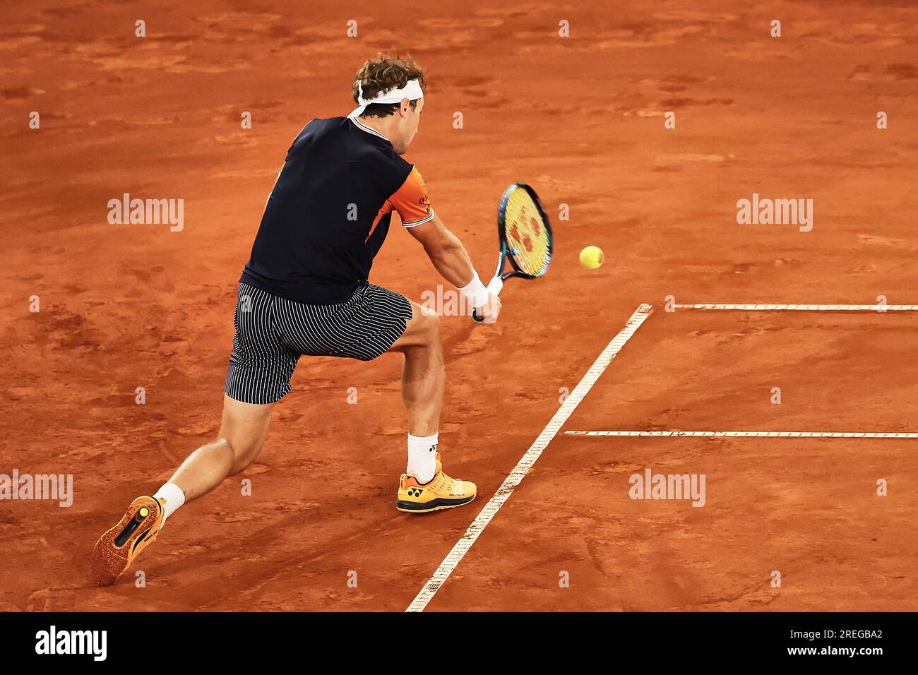 Hambourg, Hambourg, Allemagne. 27 juillet 2023. CASPER RUUD (NOR) - HAMBURG EUROPEAN OPEN - Hamburg - Homme tennis, ATP500, 27.7,2023, Hamburg (tennis am Rothenbaum), Germany, Foto : Mathias Schulz (image de crédit : © Mathias Schulz/ZUMA Press Wire) À USAGE ÉDITORIAL UNIQUEMENT! Non destiné à UN USAGE commercial ! Banque D'Images