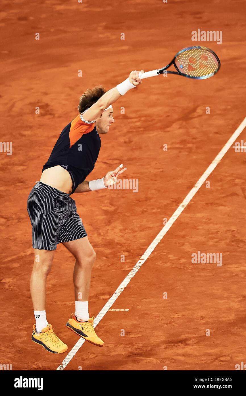 Hambourg, Hambourg, Allemagne. 27 juillet 2023. CASPER RUUD (NOR) - HAMBURG EUROPEAN OPEN - Hamburg - Homme tennis, ATP500, 27.7,2023, Hamburg (tennis am Rothenbaum), Germany, Foto : Mathias Schulz (image de crédit : © Mathias Schulz/ZUMA Press Wire) À USAGE ÉDITORIAL UNIQUEMENT! Non destiné à UN USAGE commercial ! Banque D'Images