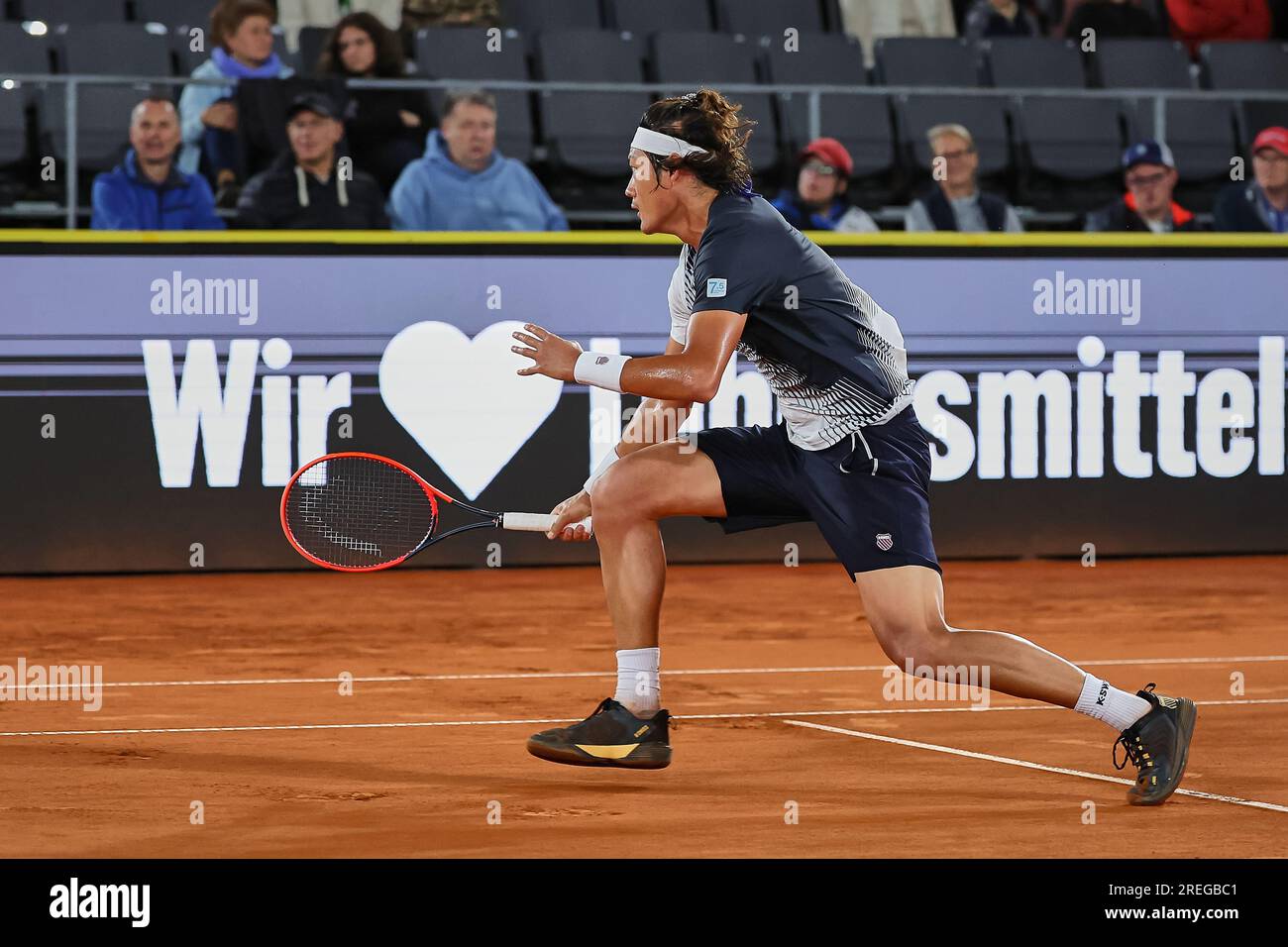 Hambourg, Hambourg, Allemagne. 27 juillet 2023. ZHIZHEN ZHANG (CHN) - HAMBURG EUROPEAN OPEN - Hamburg - Homme tennis, ATP500, 27.7,2023, Hamburg (tennis am Rothenbaum), Germany, Foto : Mathias Schulz (image de crédit : © Mathias Schulz/ZUMA Press Wire) USAGE ÉDITORIAL UNIQUEMENT! Non destiné à UN USAGE commercial ! Banque D'Images