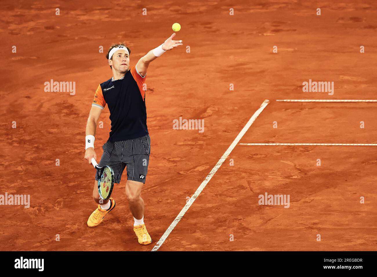 Hambourg, Hambourg, Allemagne. 27 juillet 2023. CASPER RUUD (NOR) - HAMBURG EUROPEAN OPEN - Hamburg - Homme tennis, ATP500, 27.7,2023, Hamburg (tennis am Rothenbaum), Germany, Foto : Mathias Schulz (image de crédit : © Mathias Schulz/ZUMA Press Wire) À USAGE ÉDITORIAL UNIQUEMENT! Non destiné à UN USAGE commercial ! Banque D'Images
