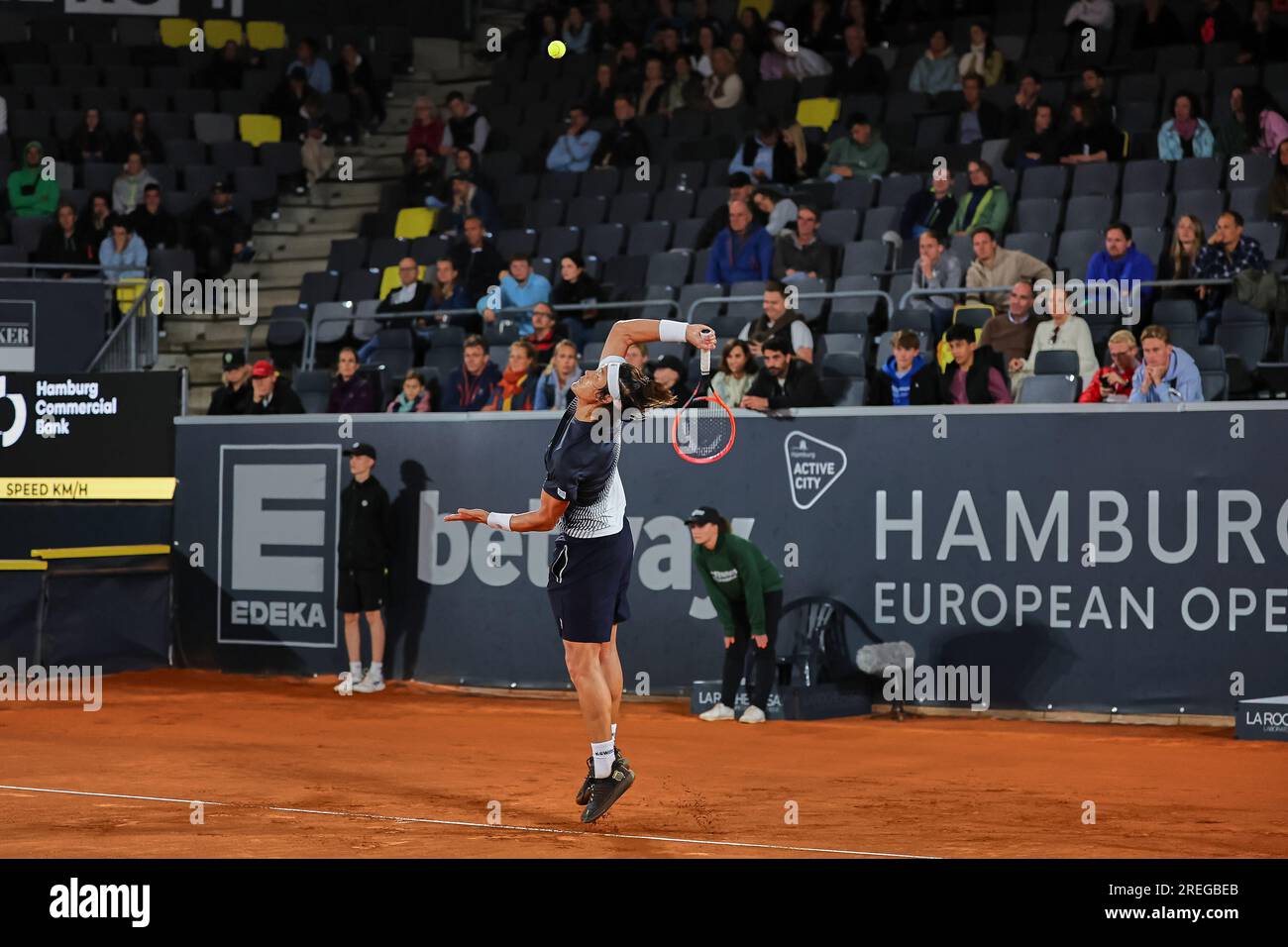 Hambourg, Hambourg, Allemagne. 27 juillet 2023. ZHIZHEN ZHANG (CHN) - HAMBURG EUROPEAN OPEN - Hamburg - Homme tennis, ATP500, 27.7,2023, Hamburg (tennis am Rothenbaum), Germany, Foto : Mathias Schulz (image de crédit : © Mathias Schulz/ZUMA Press Wire) USAGE ÉDITORIAL UNIQUEMENT! Non destiné à UN USAGE commercial ! Banque D'Images